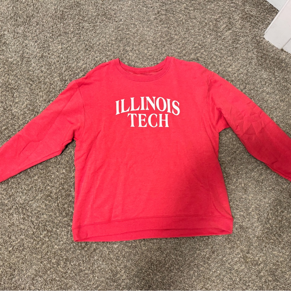 Illinois Tech Kids Red Long Sleeve Shirt